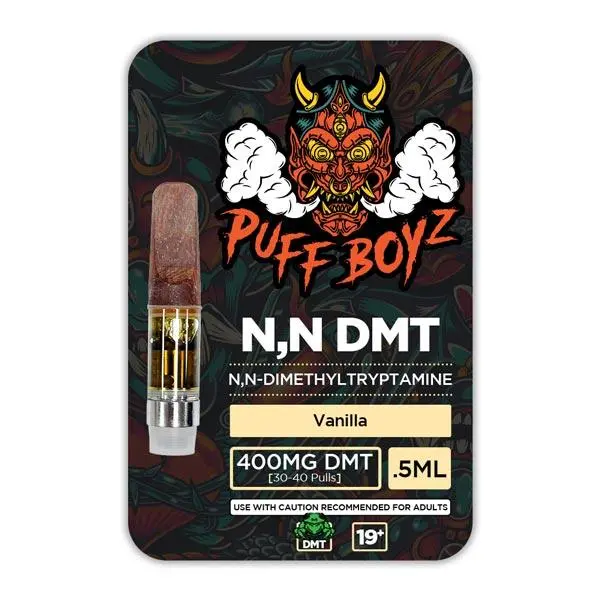 Puff Boyz NN DMT .5ML(400MG) Cartridge – Vanilla Puff Boyz NN DMT .5ML(400MG) Cartridge – Vanilla